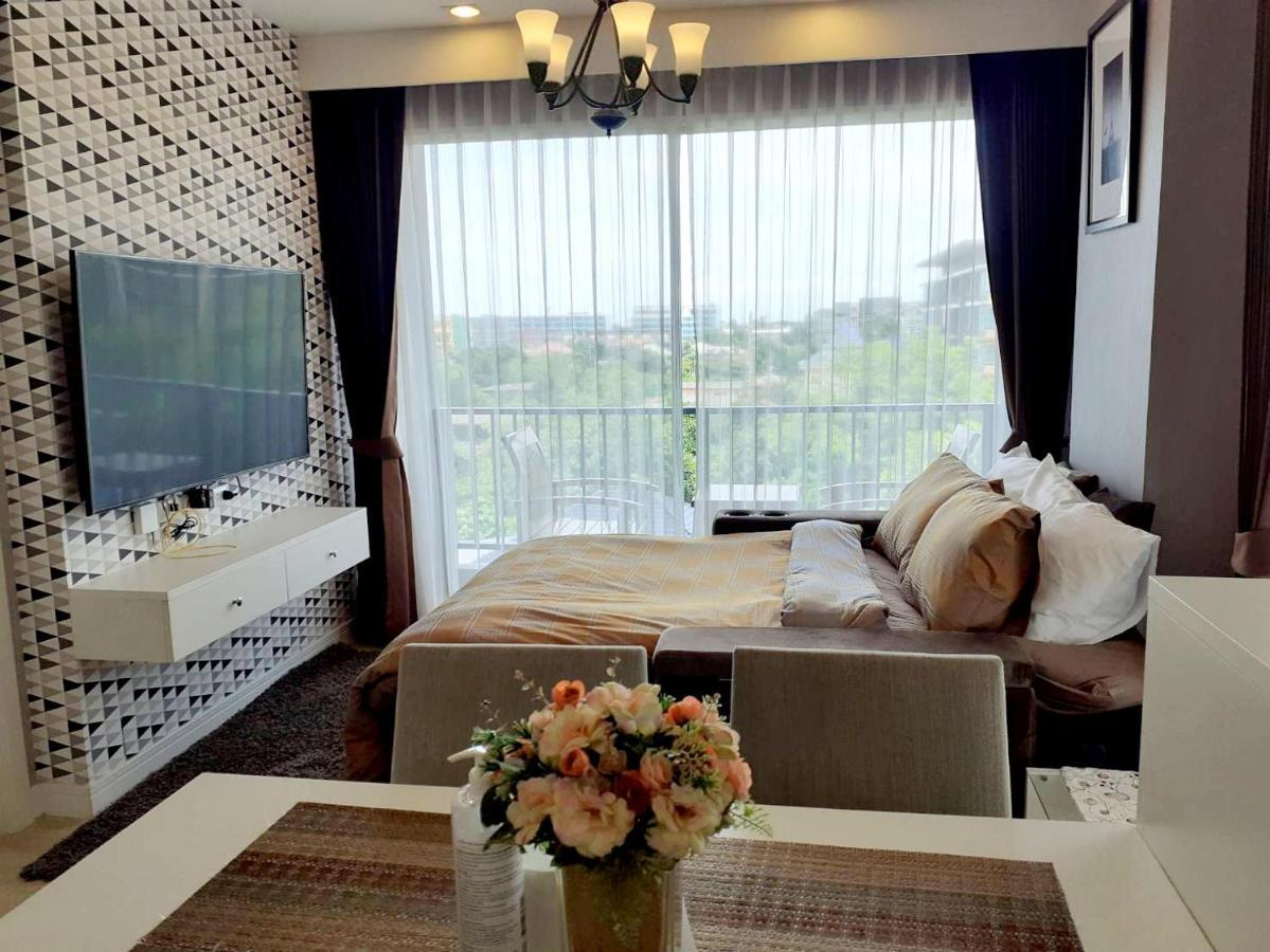 Execlusive Seaview 1 Bedroom Suite With Toproof Pool At The Patio Bangsaen Esterno foto